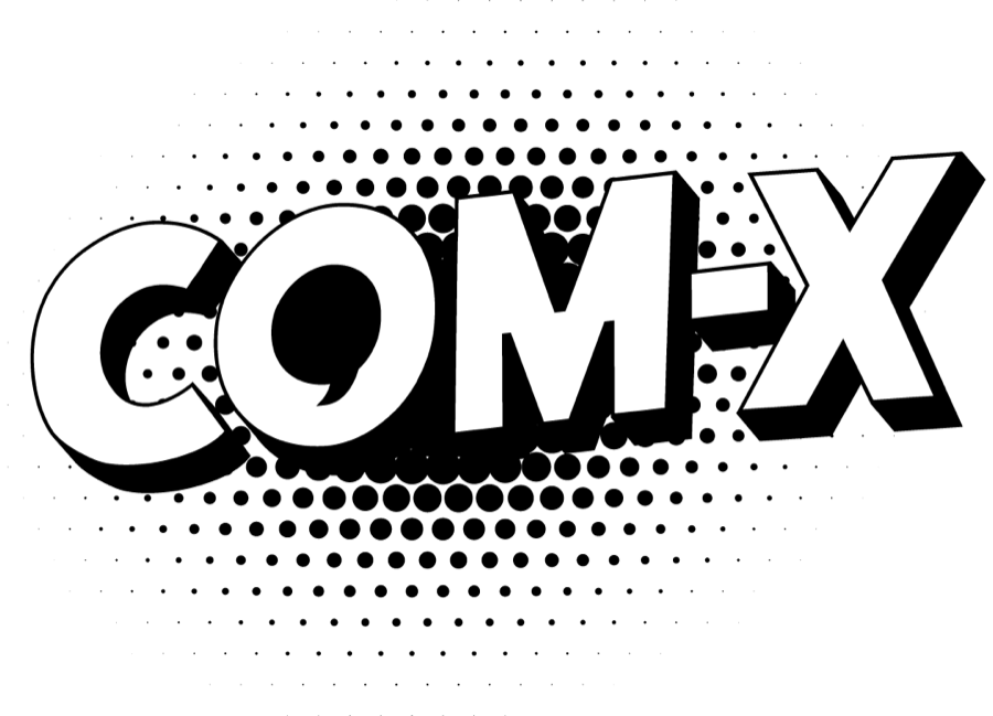 Logo COM'X en relief